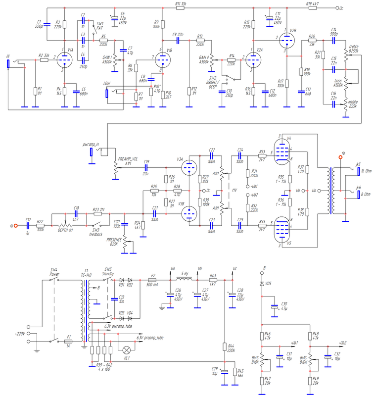 MOD S schematic Ъ